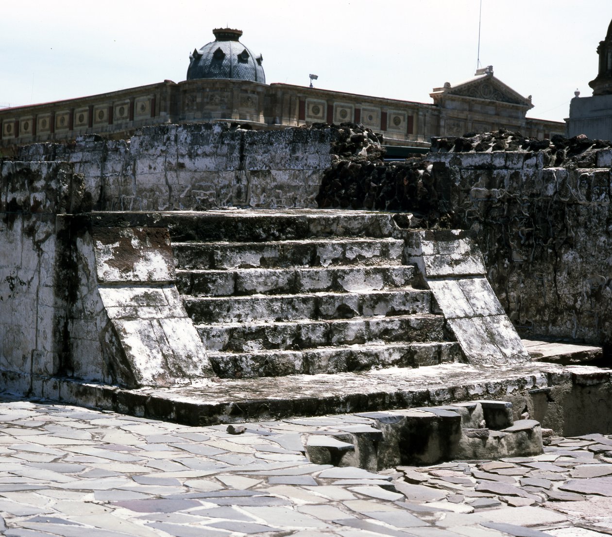 Pátio Norte do Templo A, Templo Mayor, período pós-clássico de Aztec