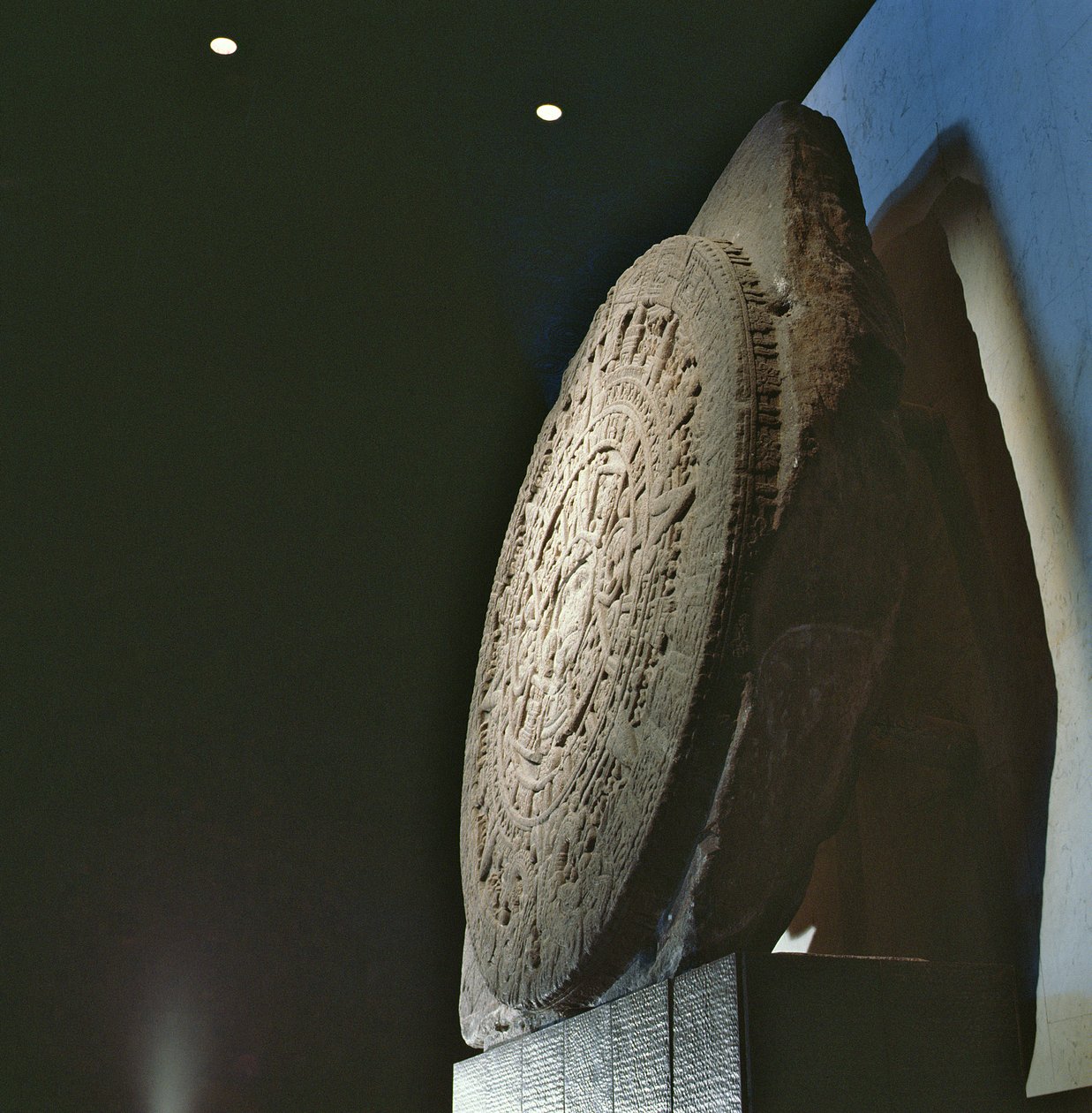 A Grande Pedra do Calendário, Período pós-clássico (1300-1521) (ver também 207555) de Aztec