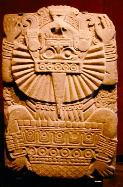 Deus dos corpos celestes de Aztec