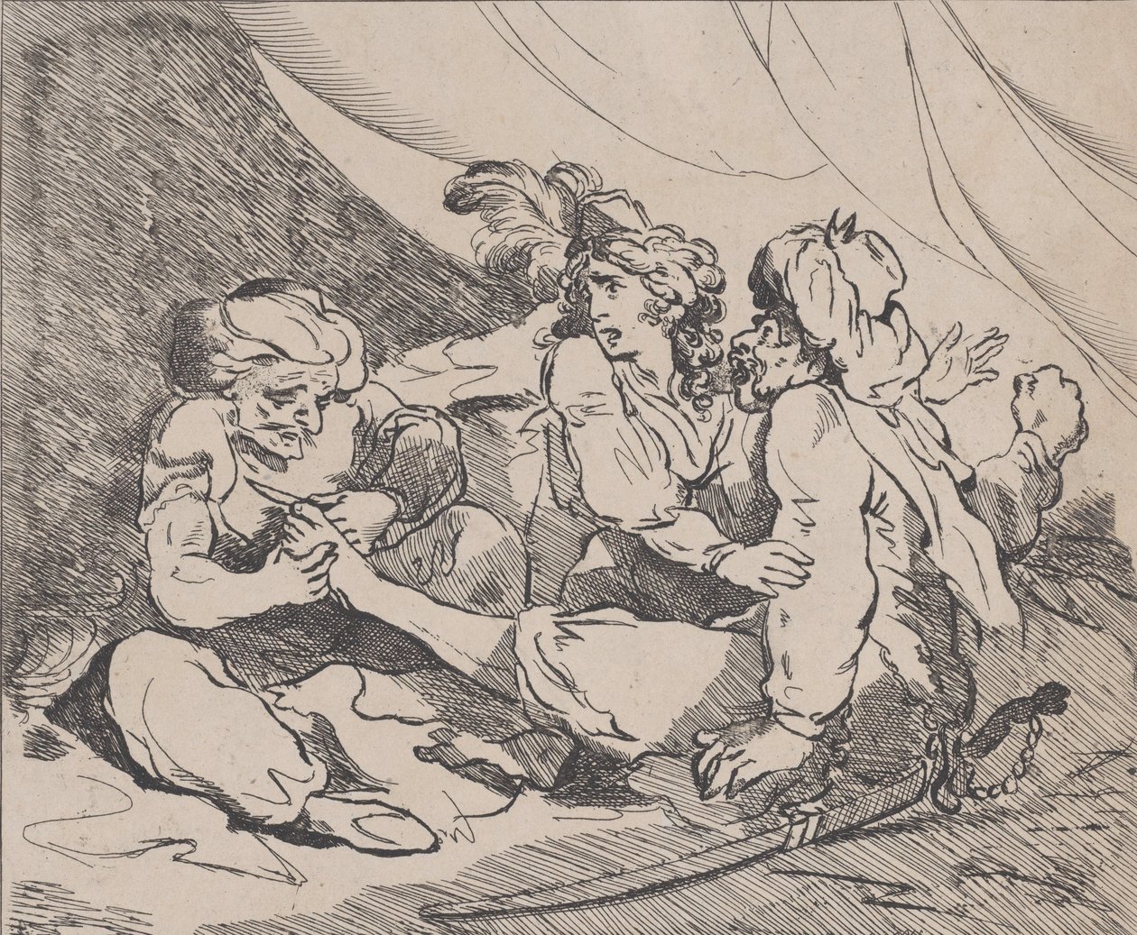 O cortador de milho turco, 7 de setembro de 1801. de B.F. Scott