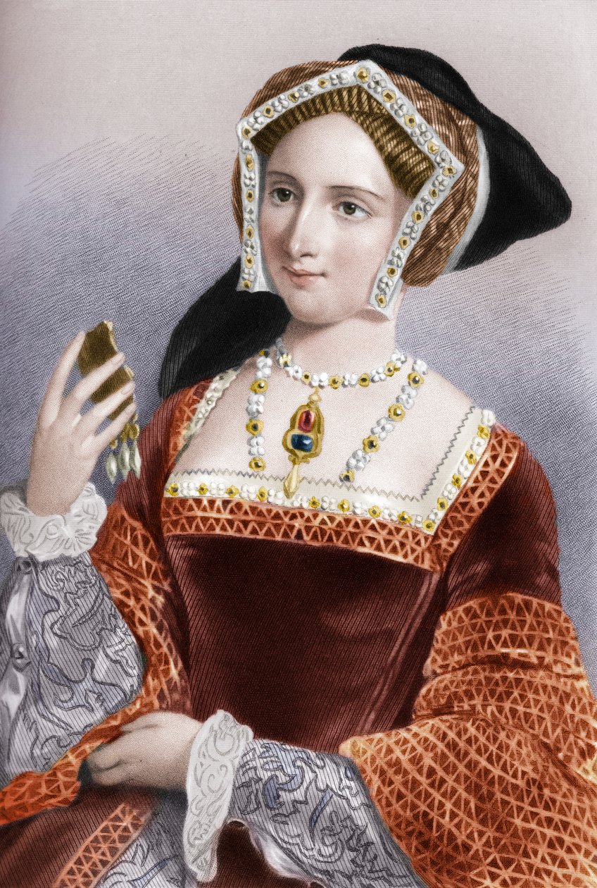 Jane Seymour 1509-1537, a terceira esposa do rei Henrique VIII, 1851 de B. Eyles