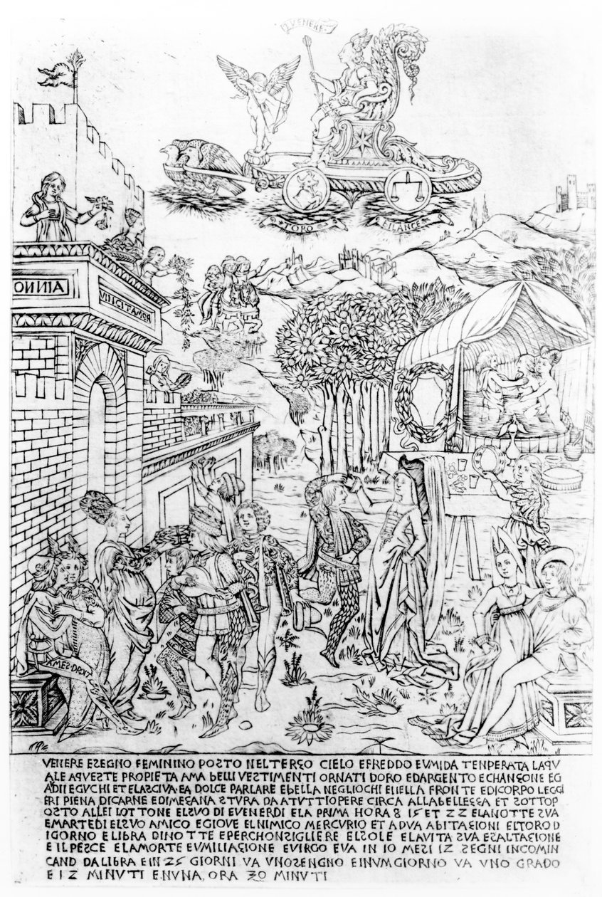 Vênus, c.1464 de Baccio Baldini