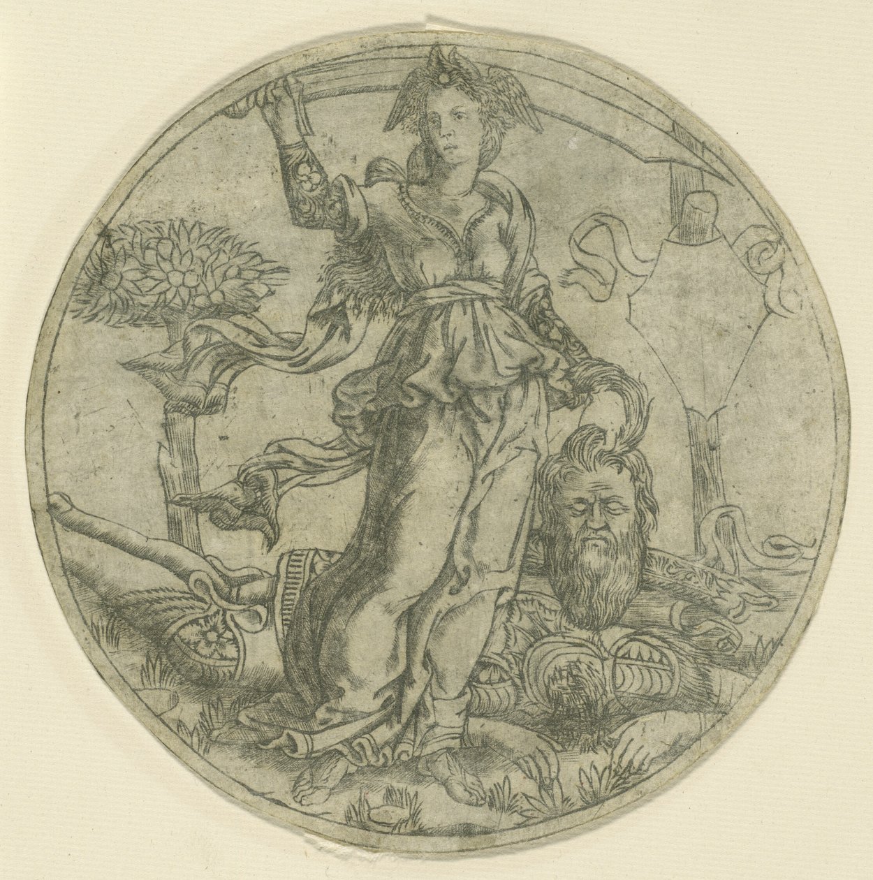 Judite com a cabeça de Holofernes de Baccio Baldini