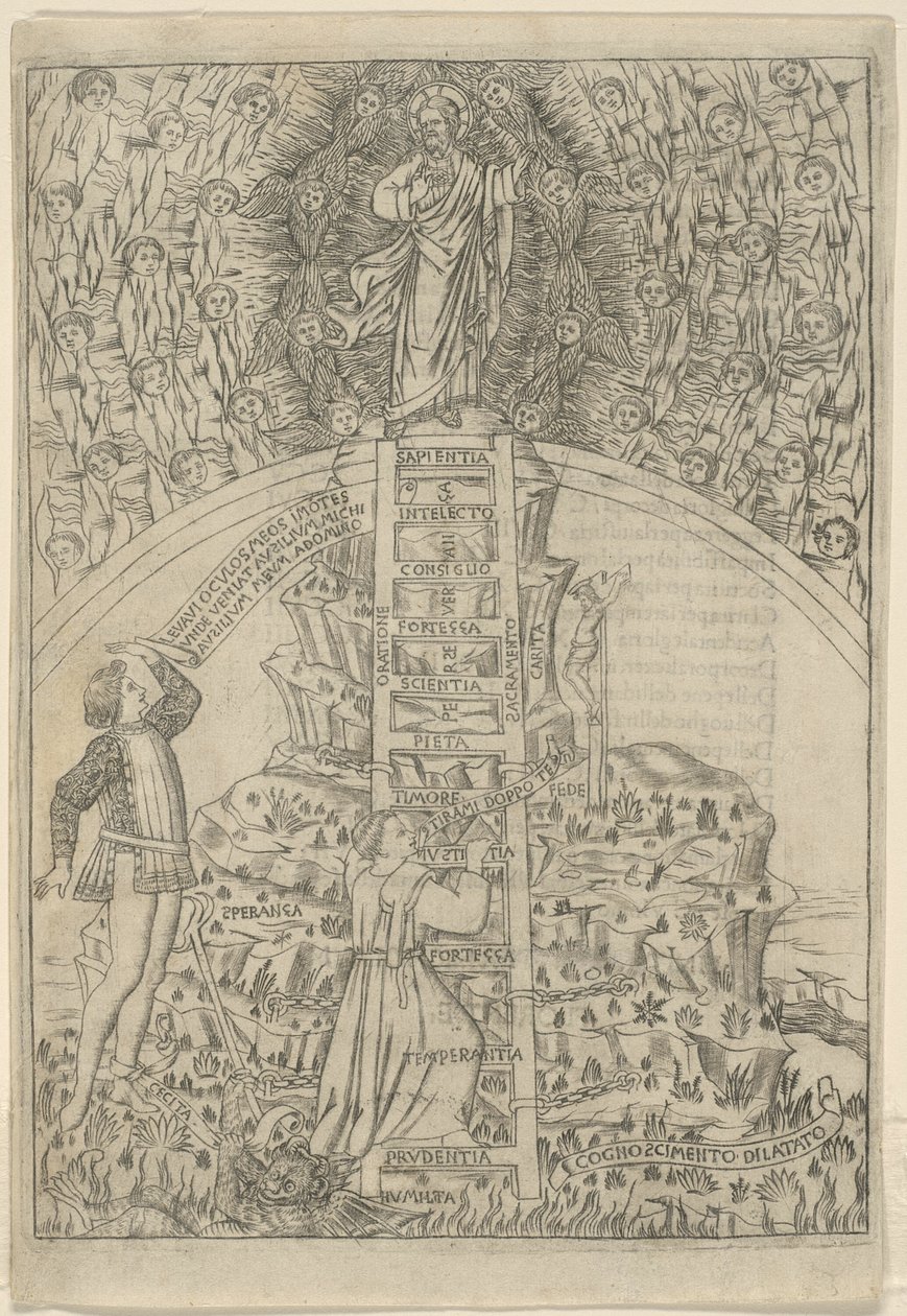 The Holy Mountain, folio3 from The Holy Mountain (Monte Santo di Dio) de Baccio Baldini