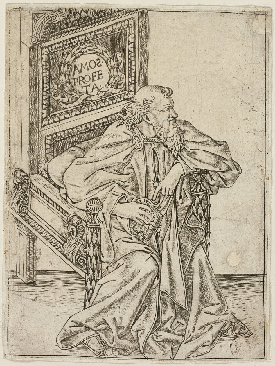 O Profeta Amós de Baccio Baldini