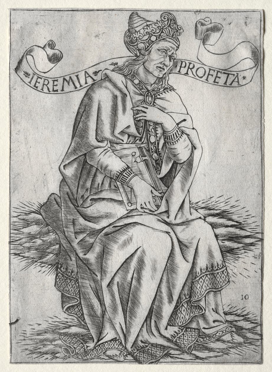 Os Profetas: Jeremias de Baccio Baldini