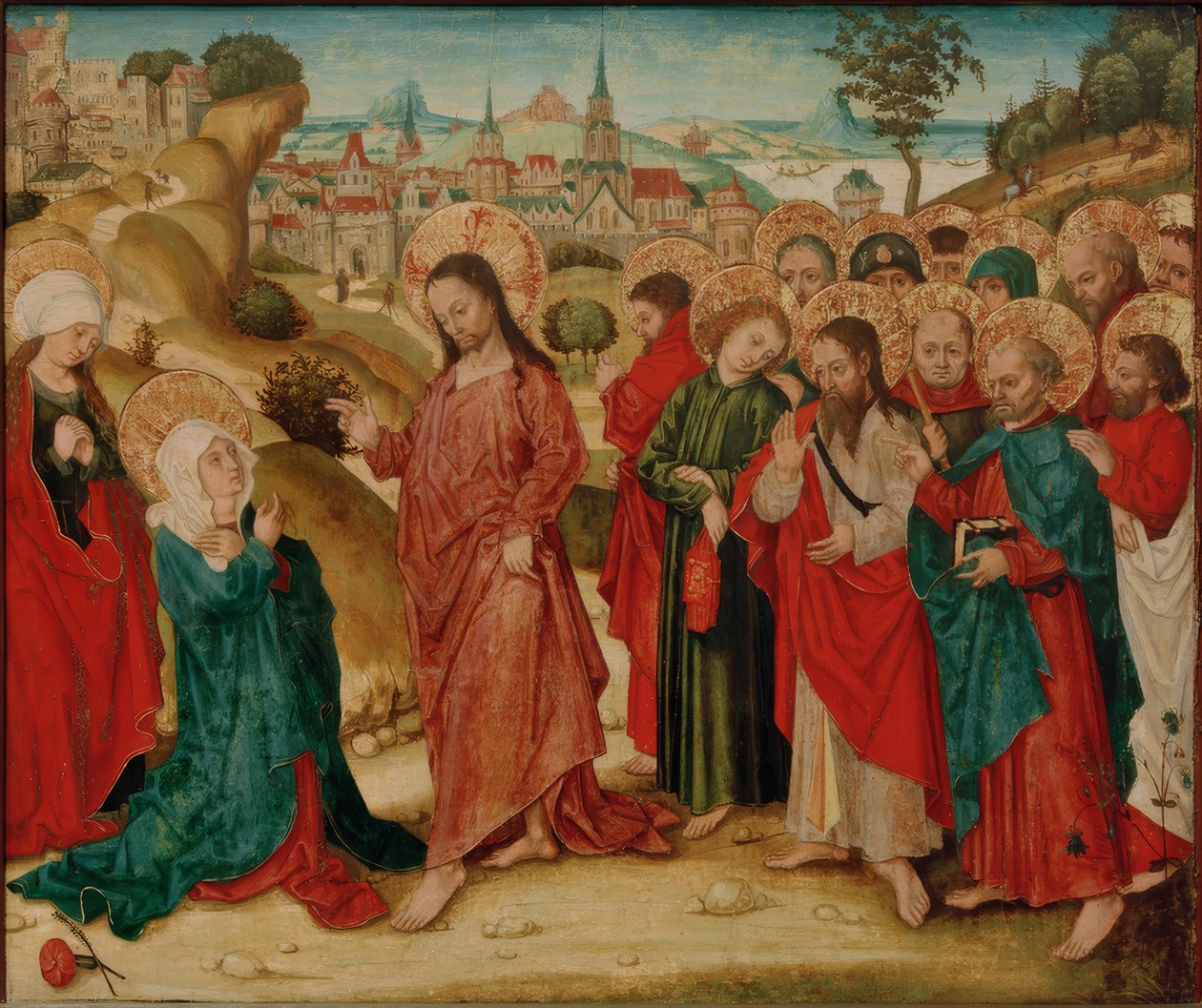 O Adeus de Cristo à Sua Mãe de Badener Nelkenmeister