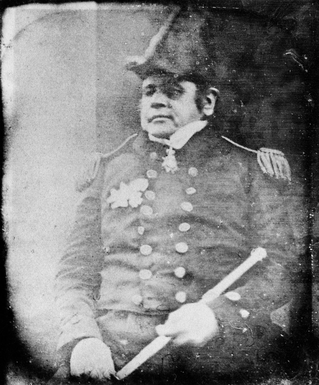 Contra-almirante Sir John Franklin K.H.C., c.1847 (foto) de Baird Baird