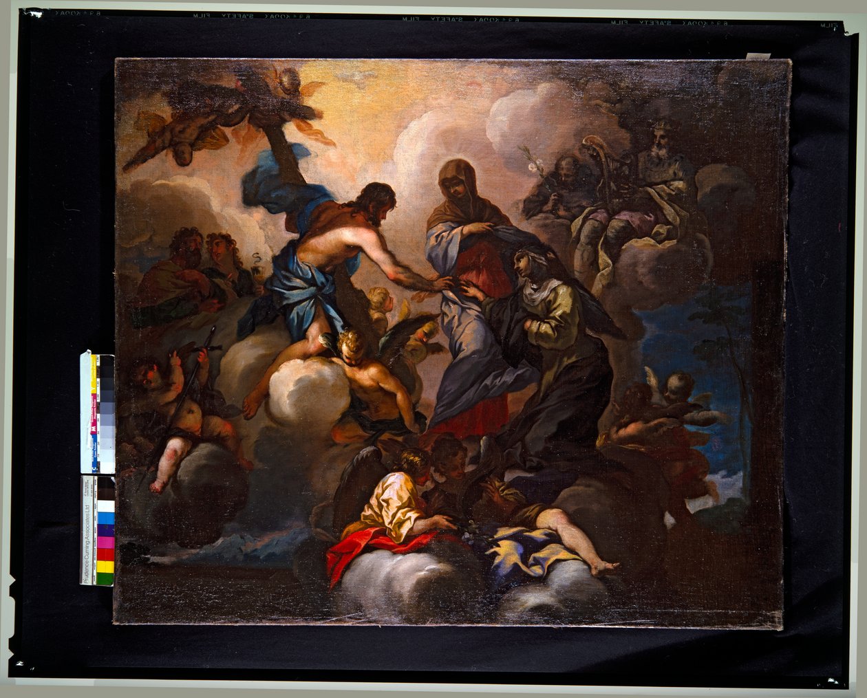 Modello, Casamento místico de Santa Catarina de Siena (pintura) de Baldassare Franceschini