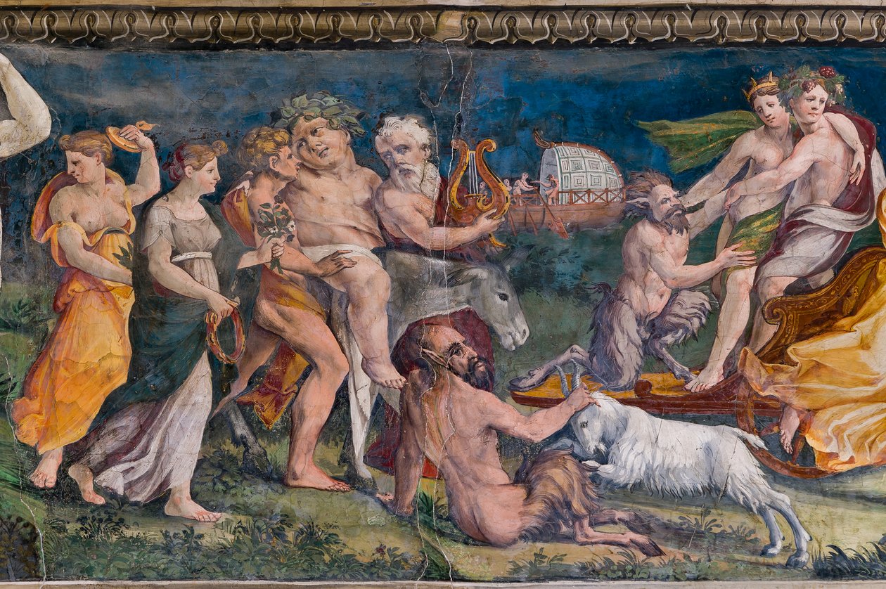 Thiasus de Dionísio de Baldassarre Peruzzi