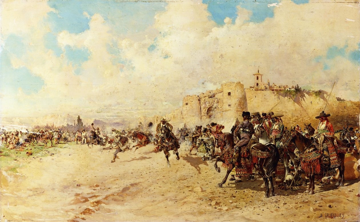 A Feira Cigana, 1889 de Baldomero Gallofre Ximenis