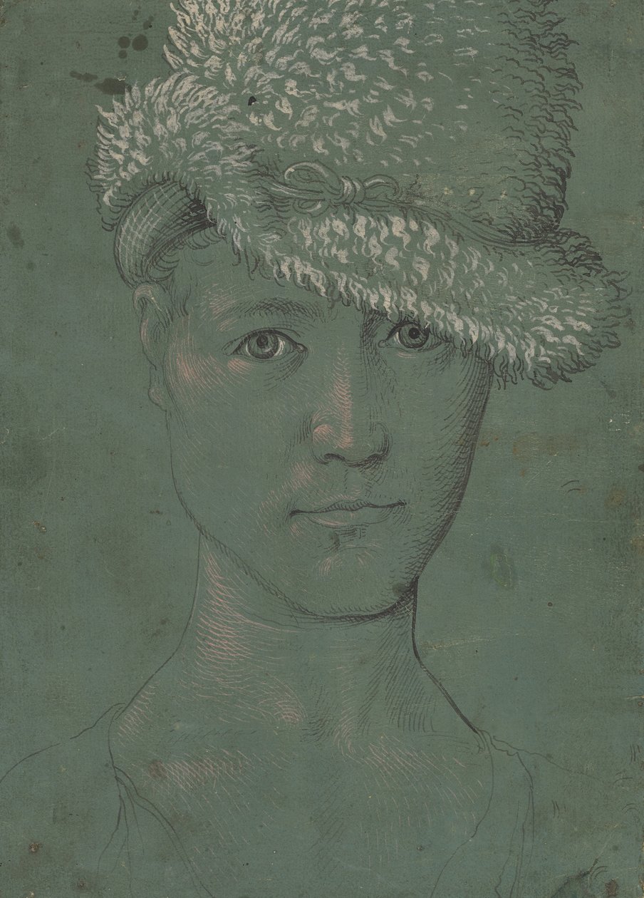 Auto-retrato, cerca de 1502. de Baldung