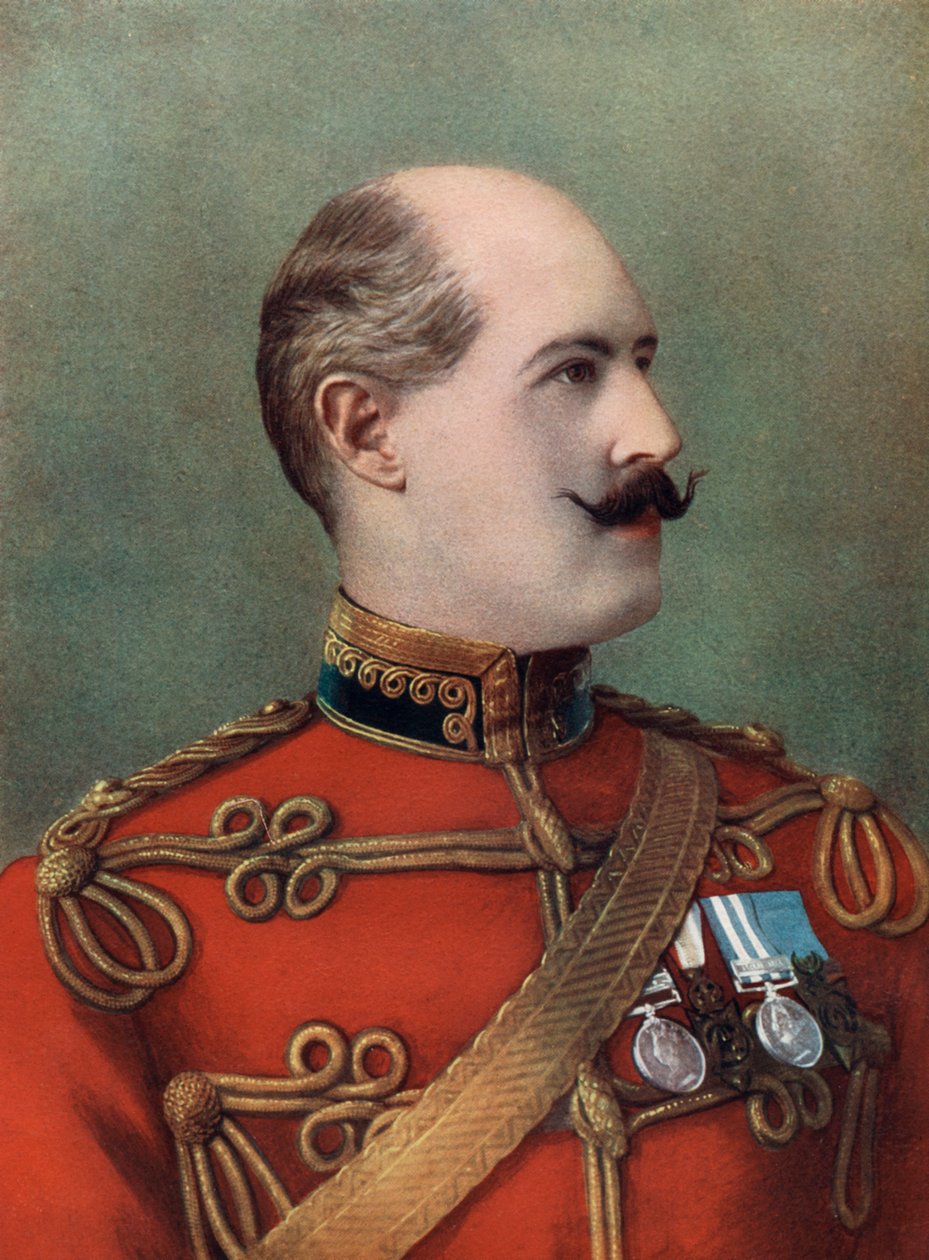 Major General Charles WH Douglas, comandante da 9ª Brigada, Força de Campo da África do Sul, 1902. de Ball