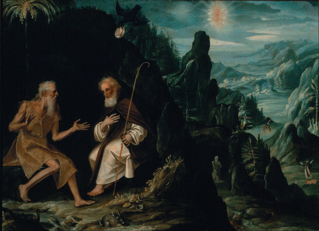 Os Eremitas, São Paulo e Santo Antônio de Baltasar de Echave Ibía