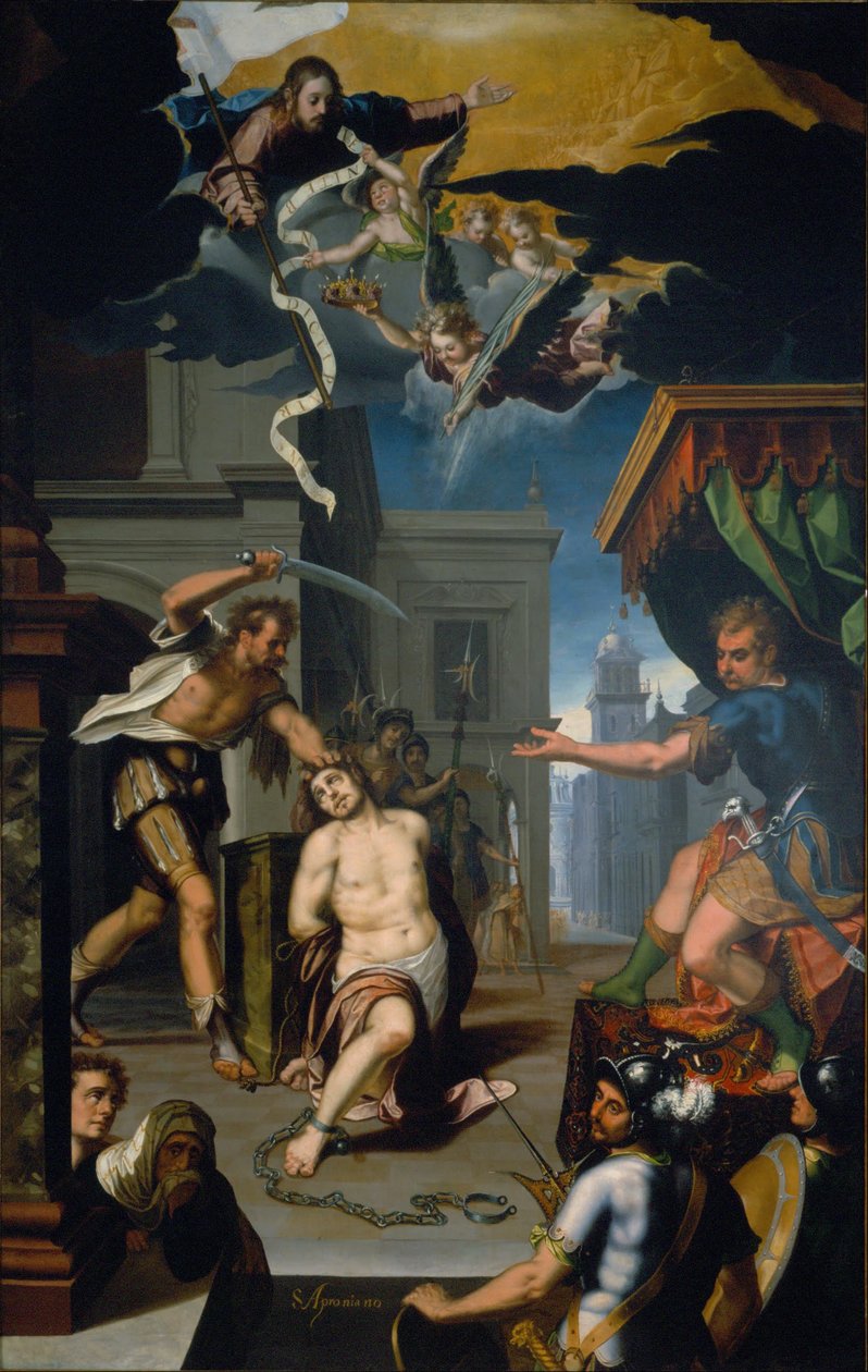 O Martírio de São Apronianus de Baltasar de Echave Orio
