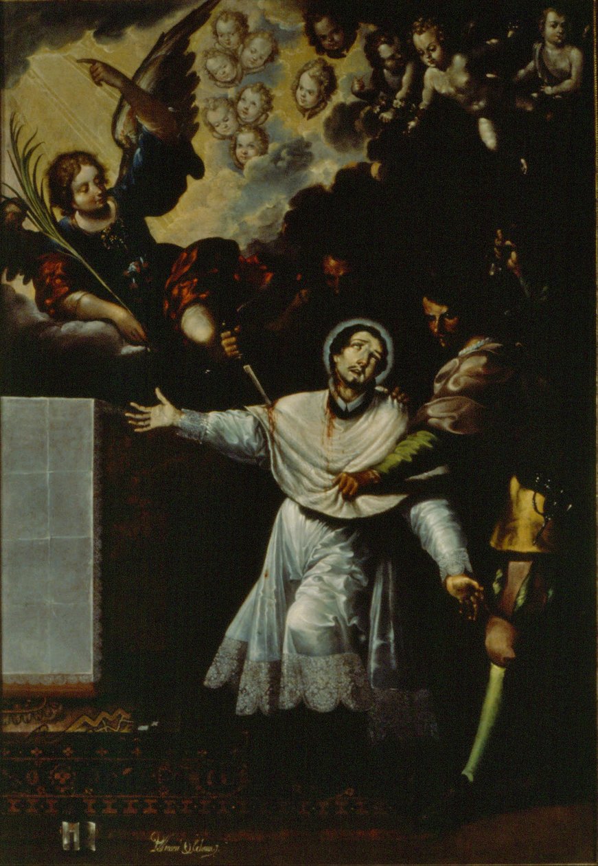 O martírio de São Pedro Arbués de Baltasar de Echave y Rioja