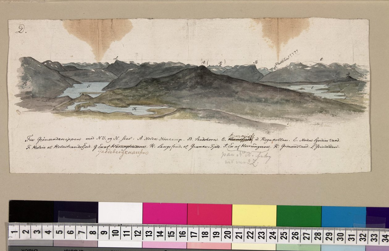 Memórias das viagens da montanha em 1820 de Baltazar Mathias Keilhau