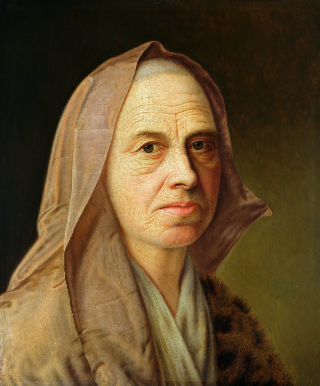 Mulher velha de Balthasar Denner