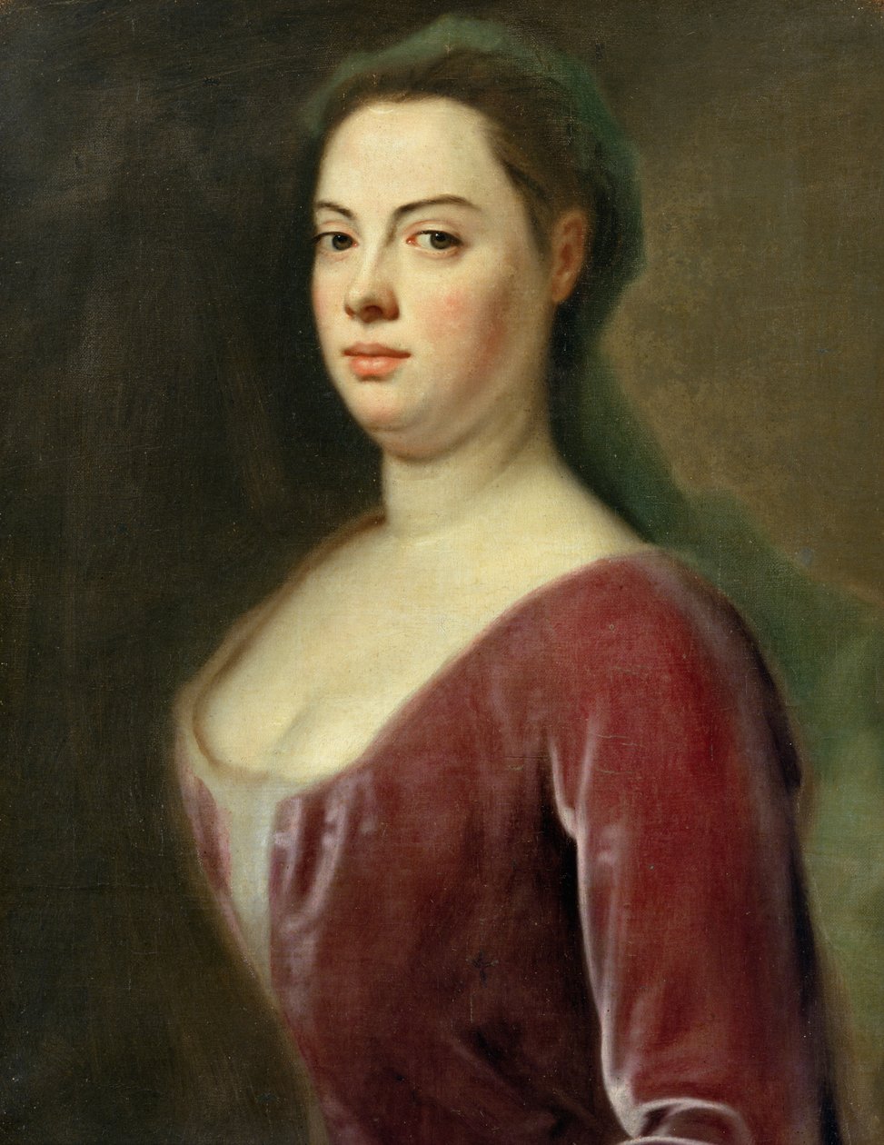 Retrato da Sra. Denner de Balthasar Denner