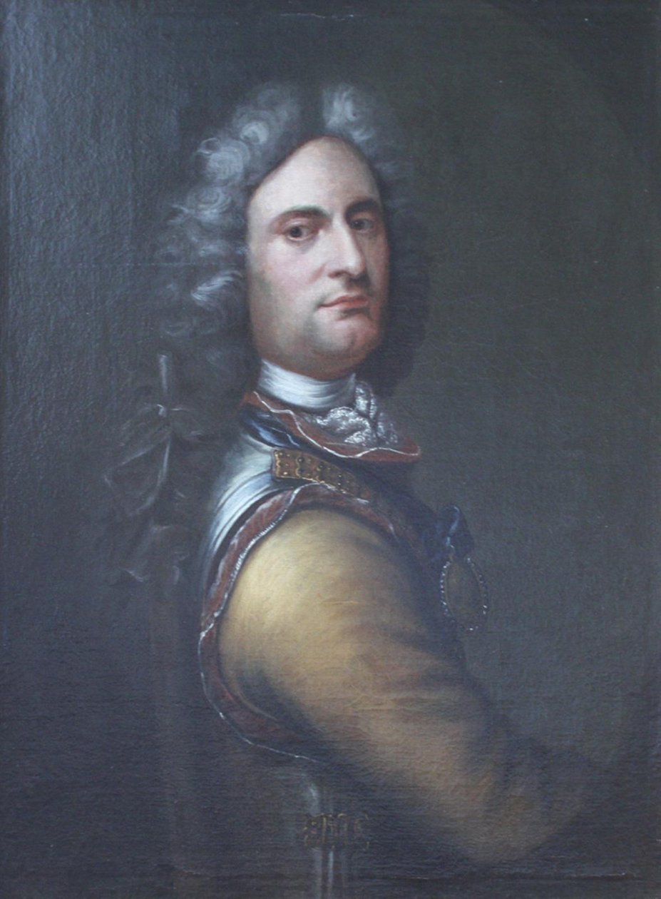 Retrato de Peder Tordenskjold de Balthasar Denner