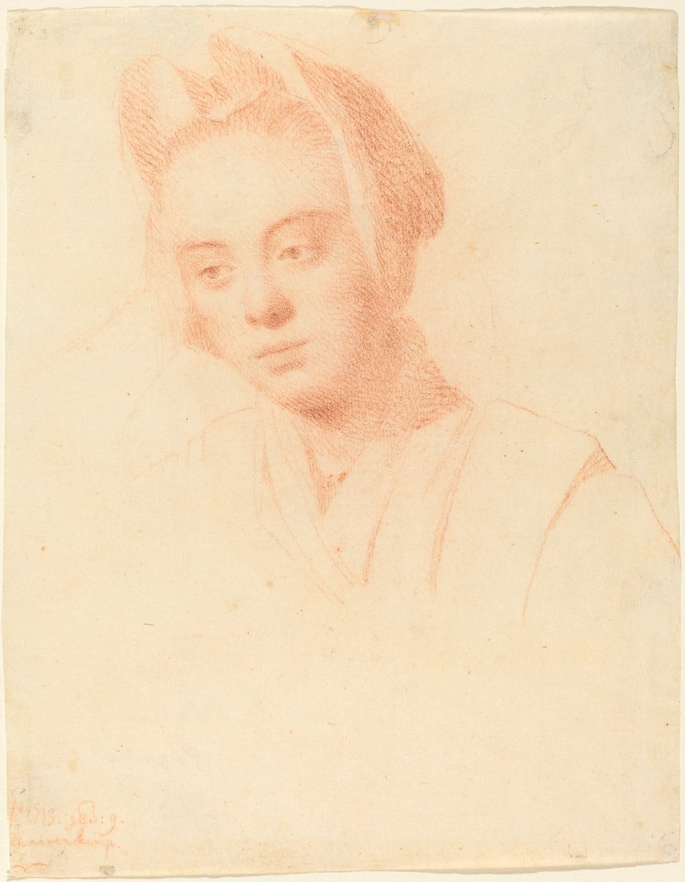A esposa do artista Esther de Balthasar Denner