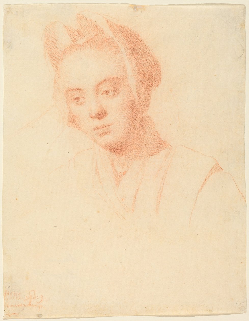 A mulher do artista, Esther de Balthasar Denner
