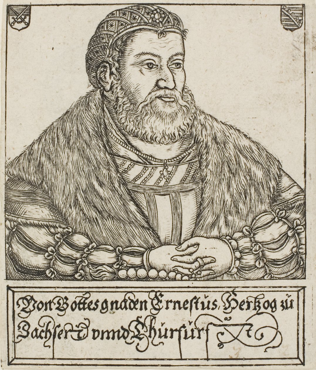 Ernest, de Duques e Eleitores da Saxónia de Balthasar Jenichen