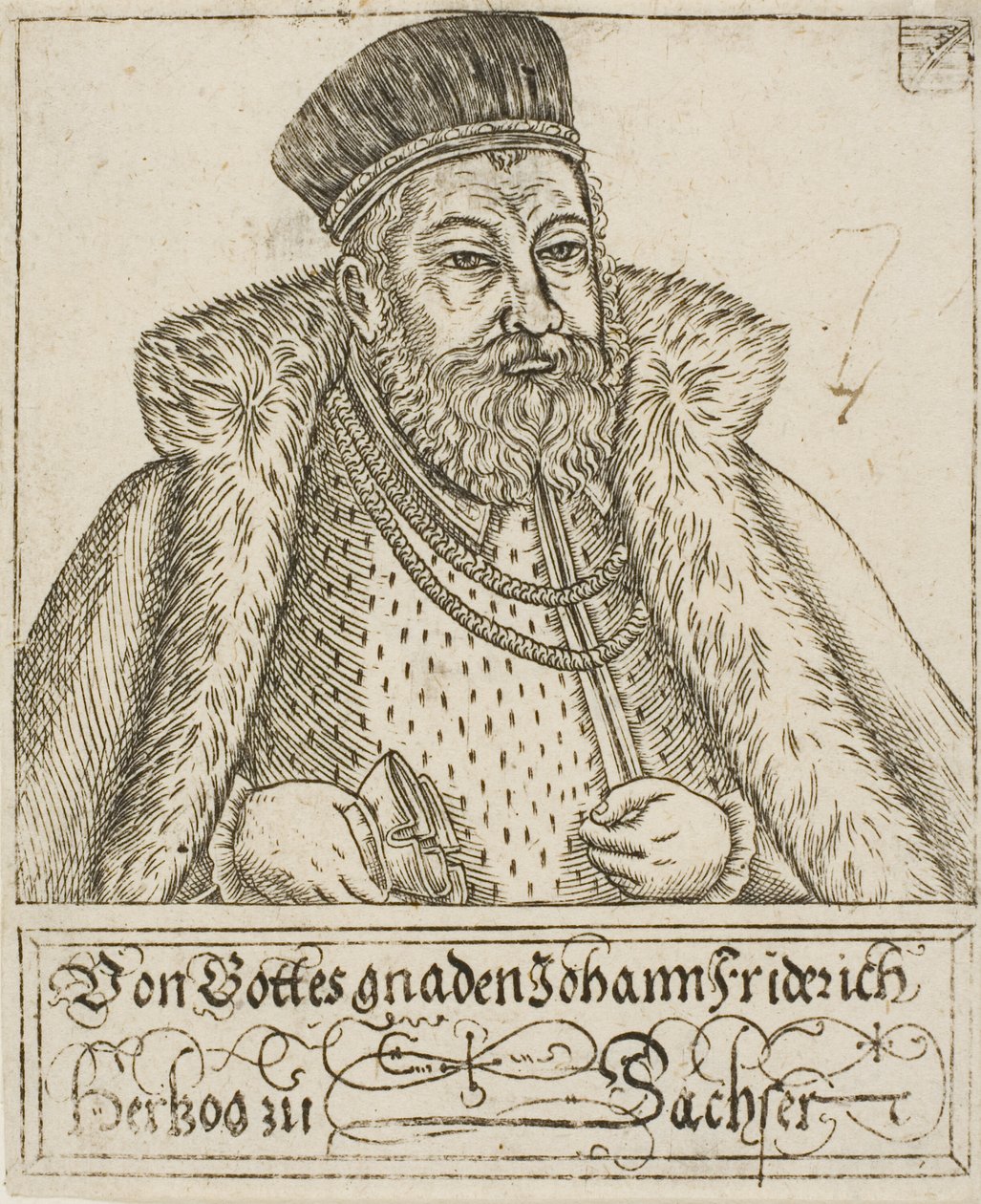 Johann Friedrich, dos Duques e Eleitores da Saxônia de Balthasar Jenichen