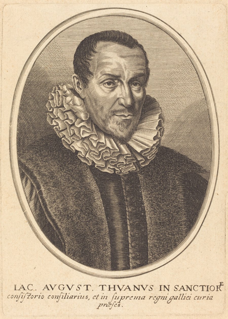 Jacques-Auguste de Tu de Balthasar Moncornet