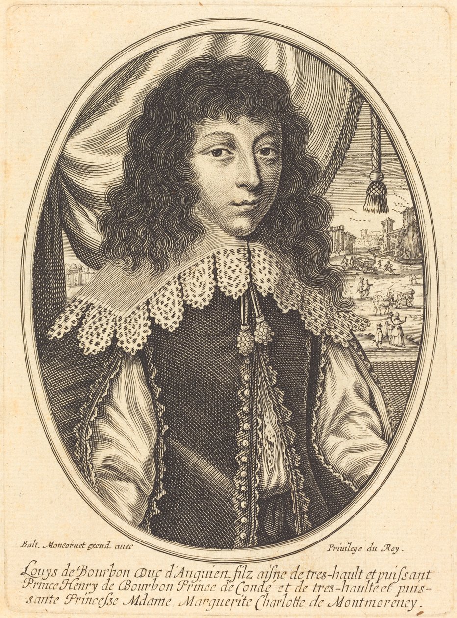 Luís II de Bourbon-Condé de Balthasar Moncornet