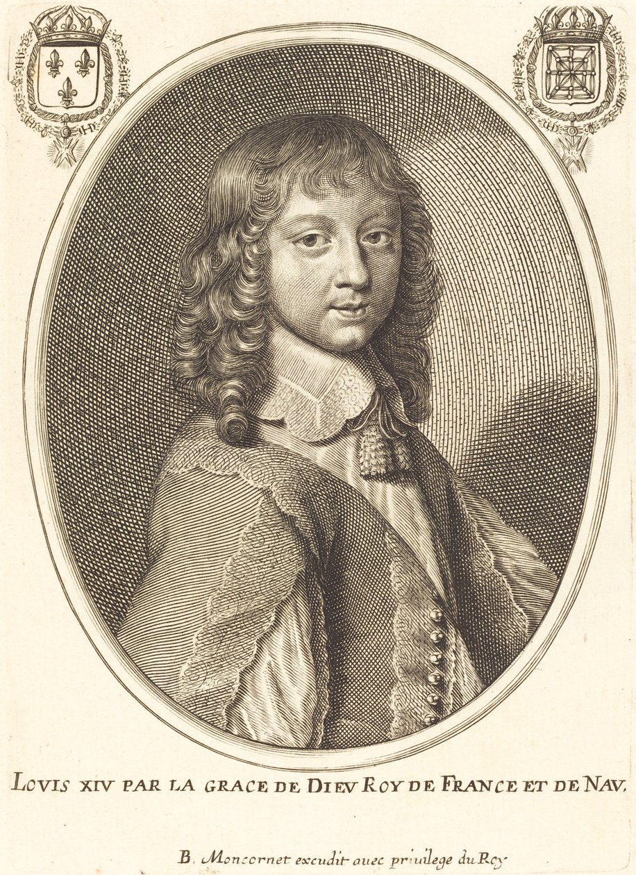 Luís XIV de Balthasar Moncornet