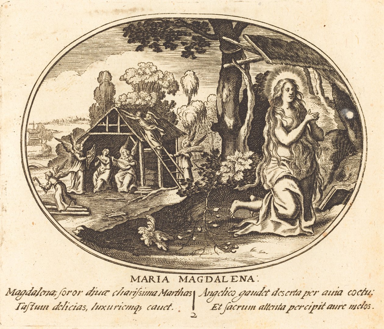 A penitência de Maria Madalena de Balthasar Moncornet