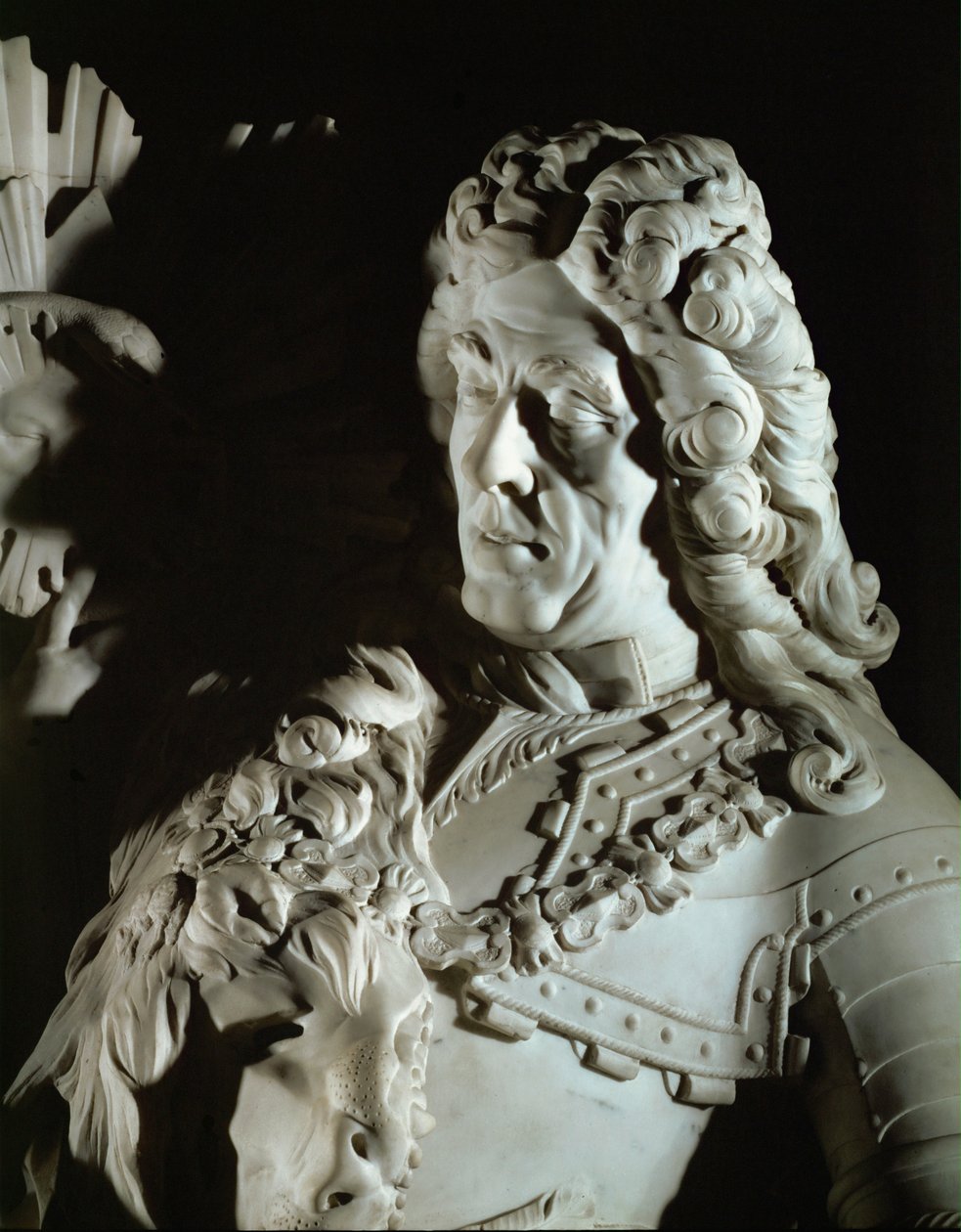 Apoteose do Príncipe Eugénio de Saboia ... (mármore) de Balthasar Permoser