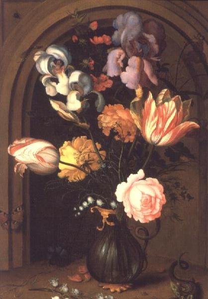 Natureza Morta de Flores num Vaso de Balthasar van der Ast
