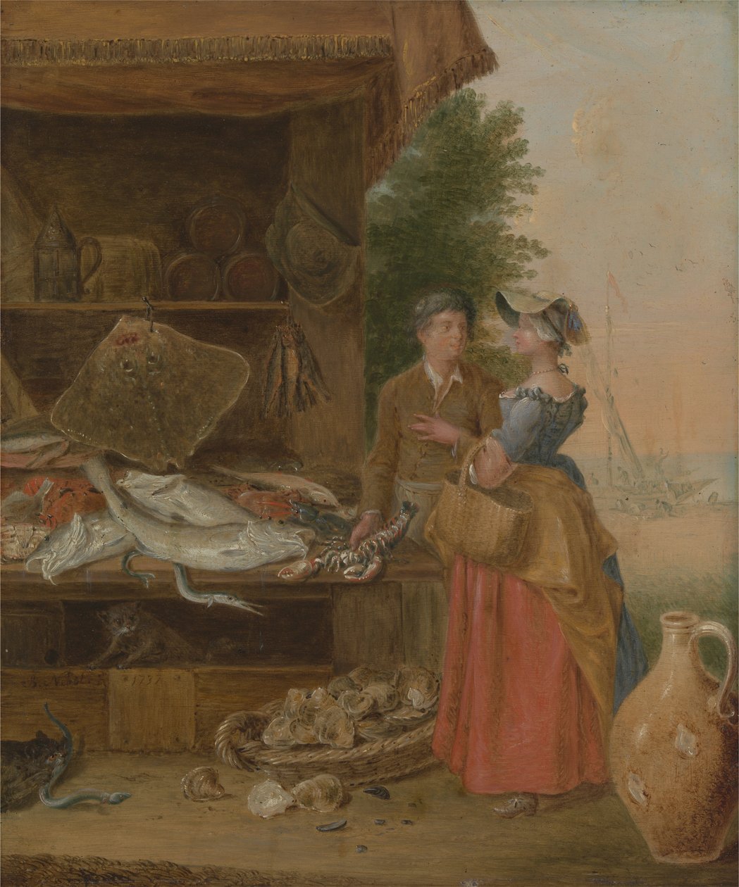 Barracas de peixarias de Balthasar Nebot
