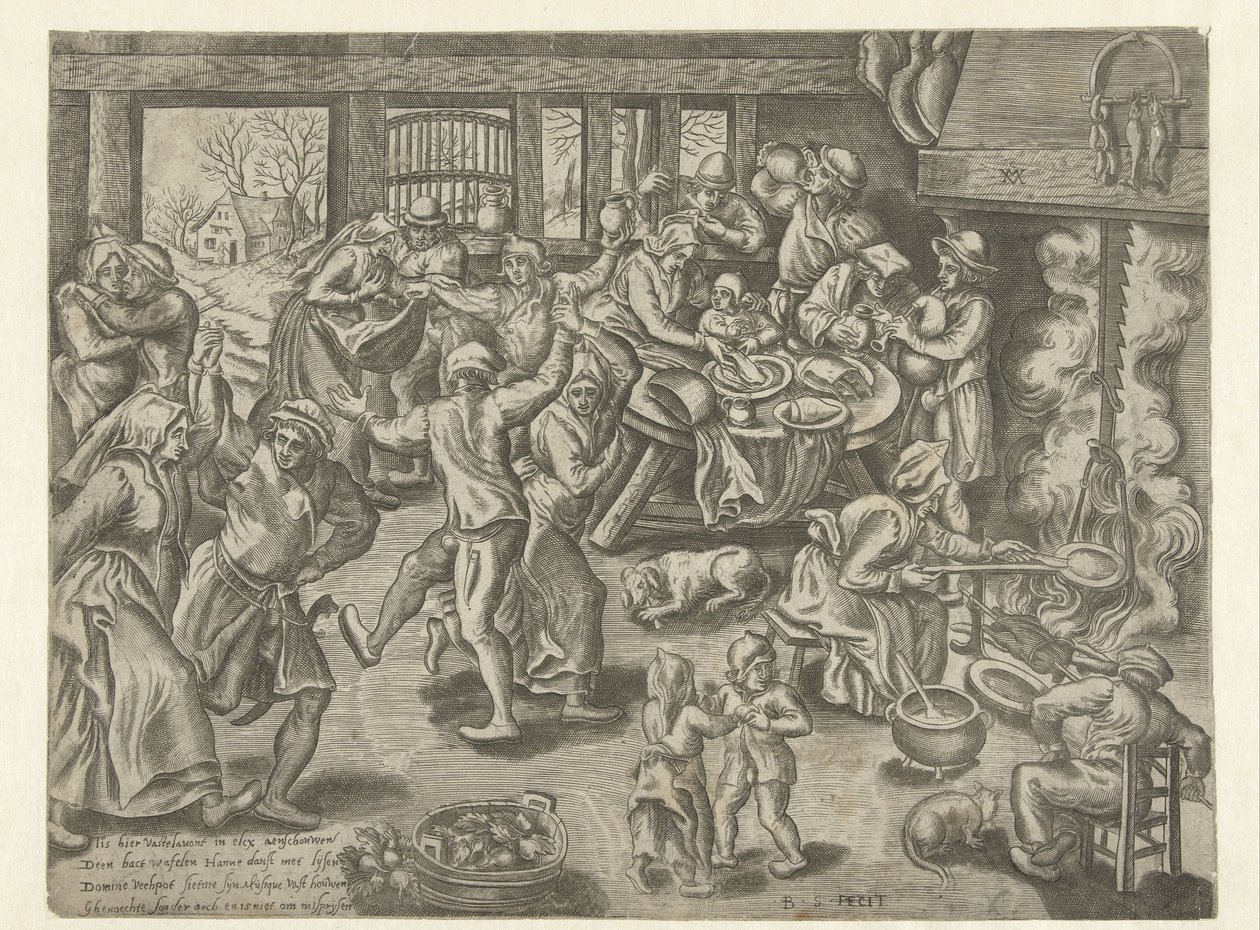 Terça-feira Gorda de Balthazar van den Bos
