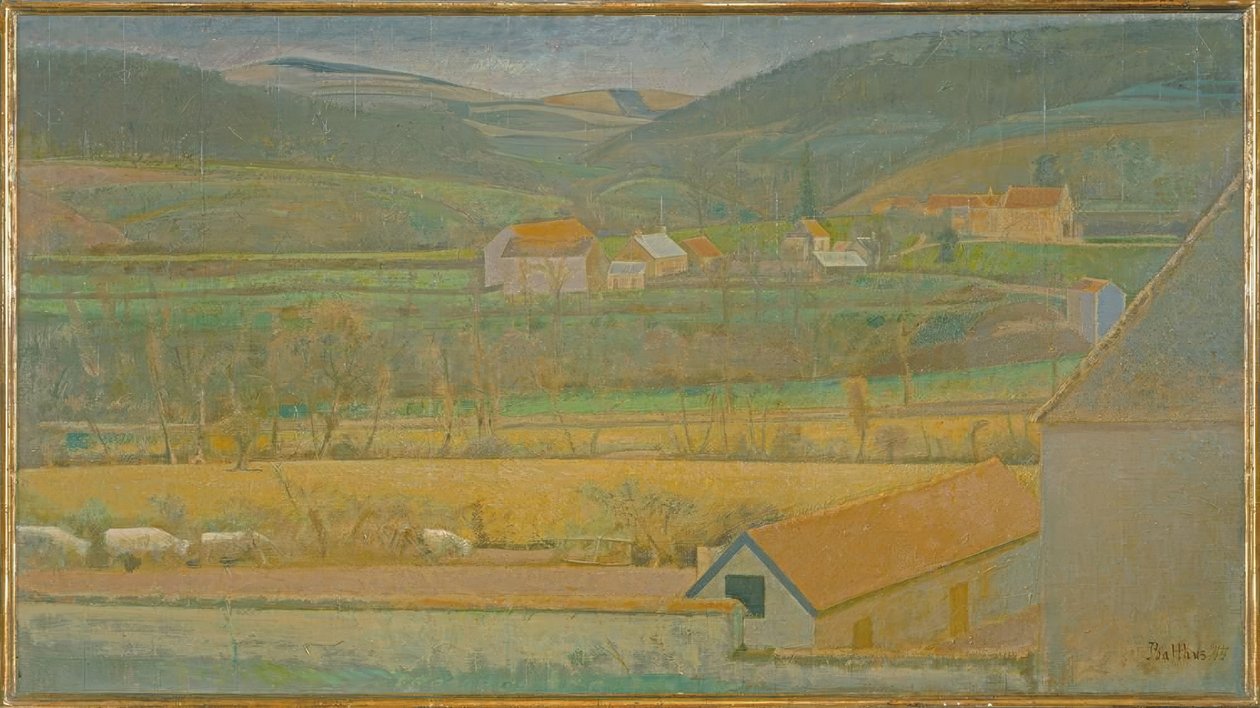 O Vale Yonne de Balthus Klossowski de Rola