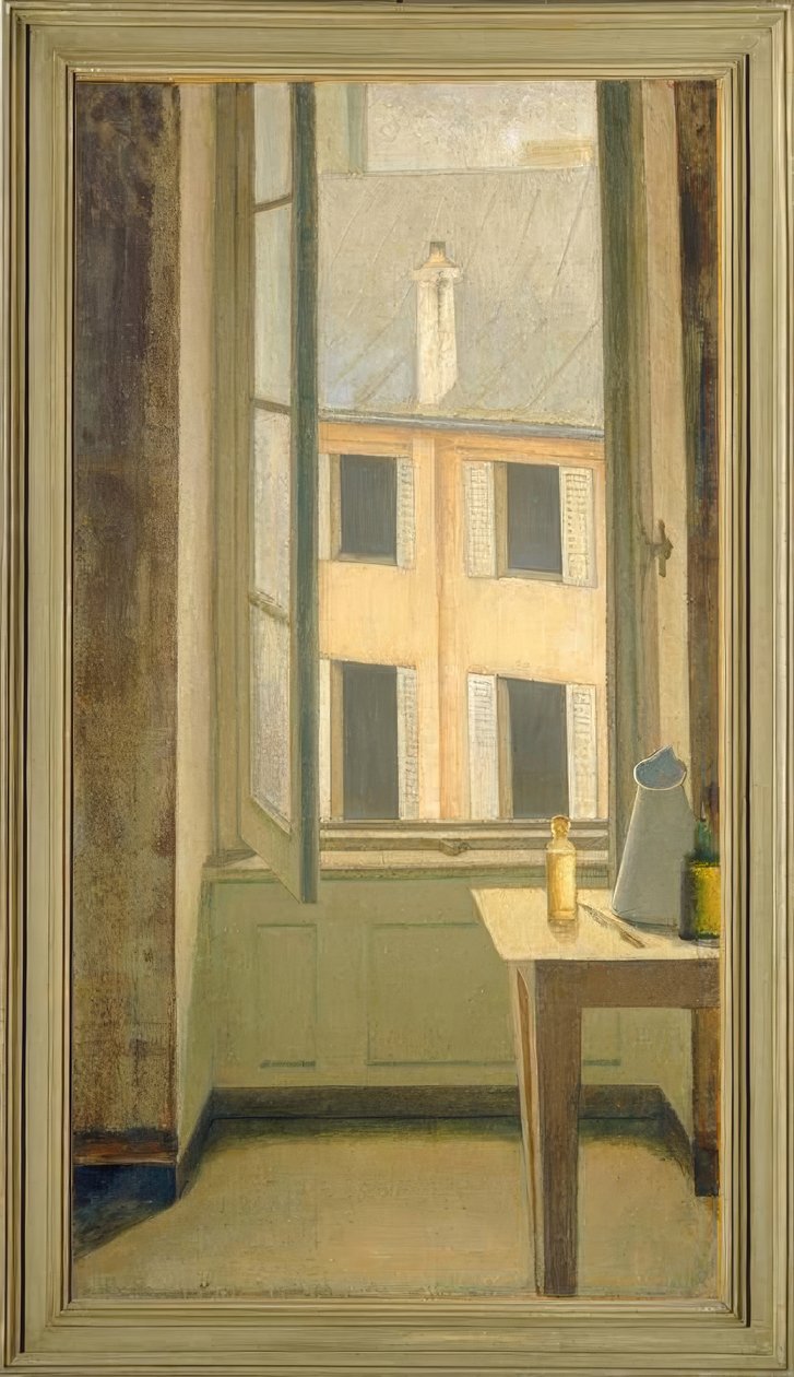 A janela, Cour de Rohan de Balthus Klossowski de Rola
