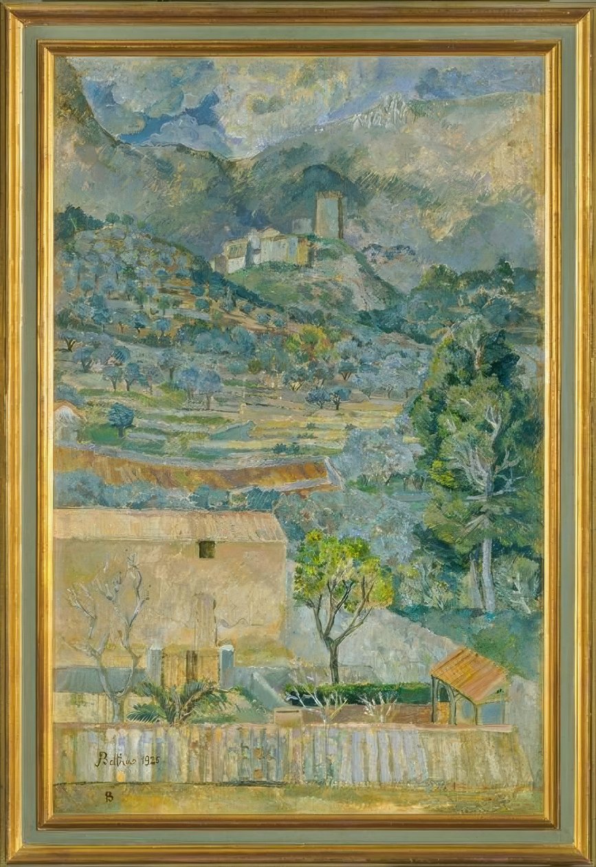 paisagem de Baltusz Klossowski de Rola