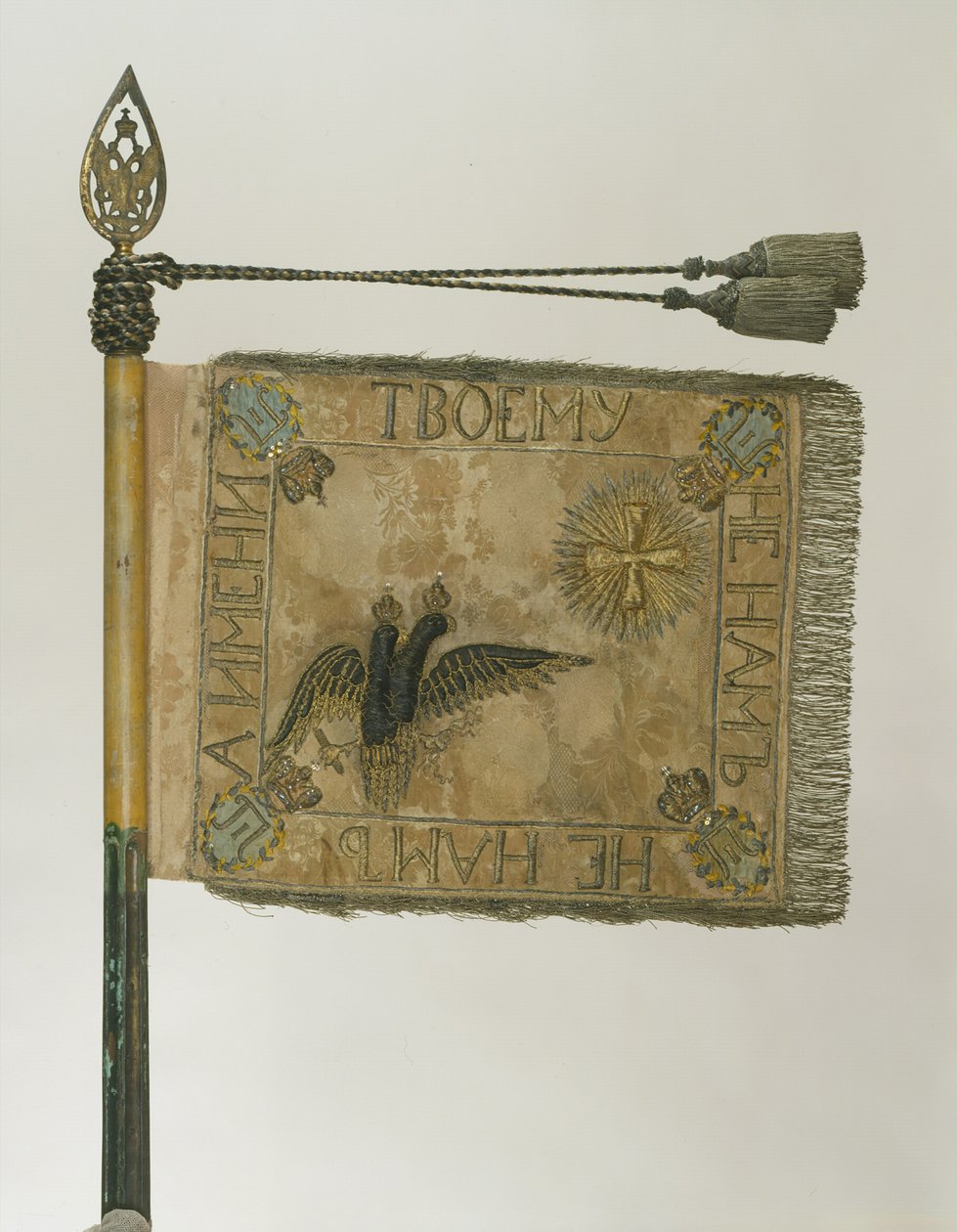 Padrão do Regimento de Cuirassier dos Guardas de Vida de Sua Majestade, 1800 de Banners and Standards Flags