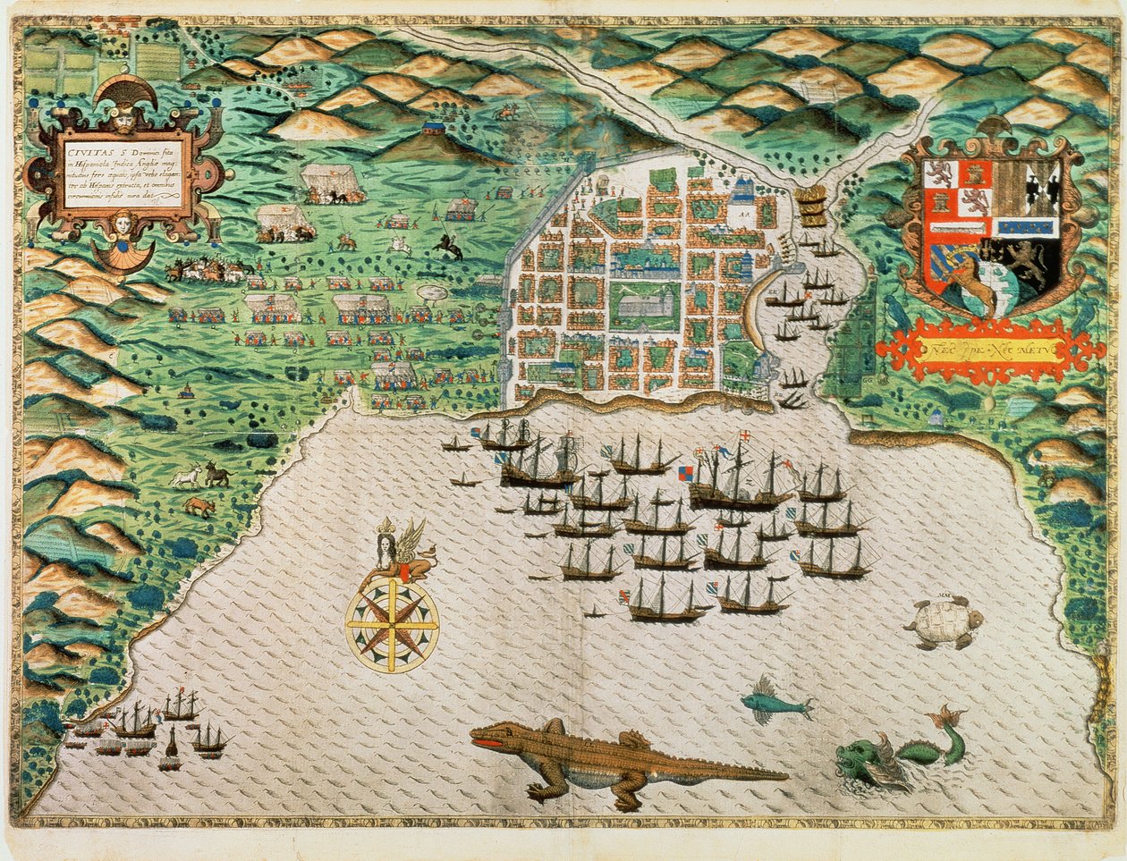 Santiago, Cape Verde de Baptista Boazio