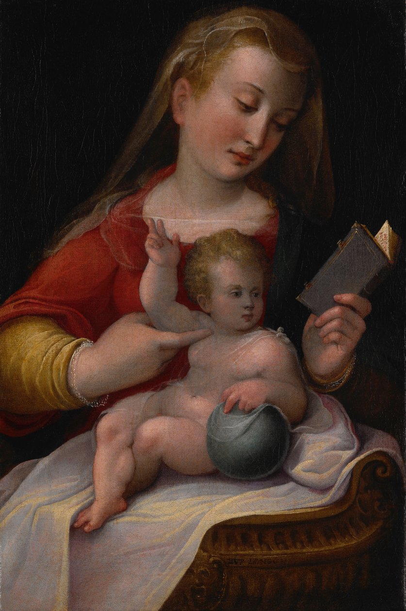 Madonna e criança de Barbara Longhi
