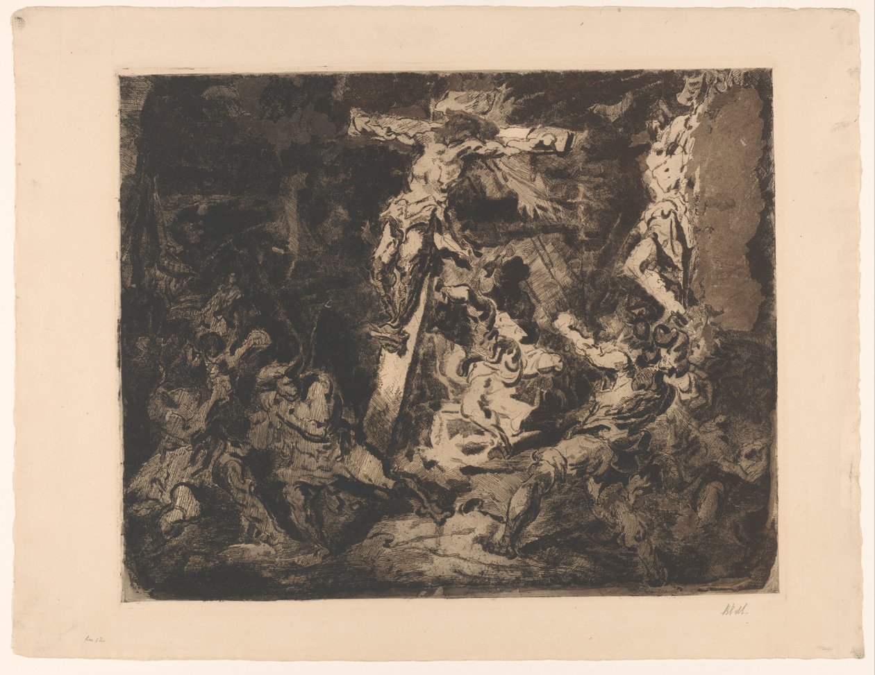 Cristo na cruz de Barbara Elisabeth van Houten (signed by artist)