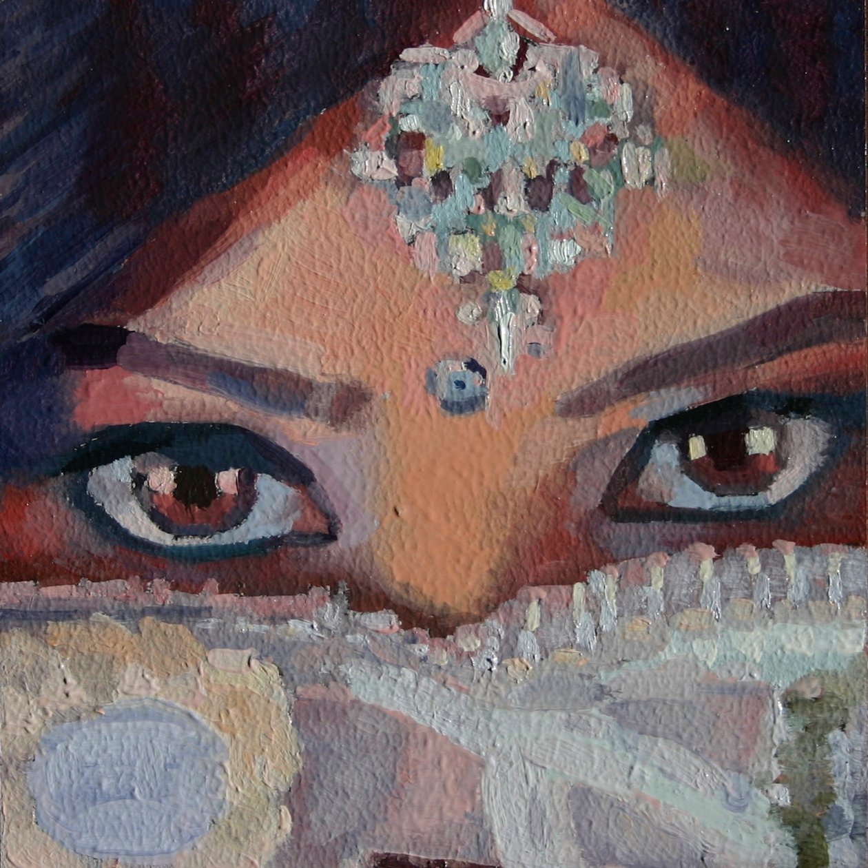 "Face 11", 2012 de Barbara Hoogeweegen