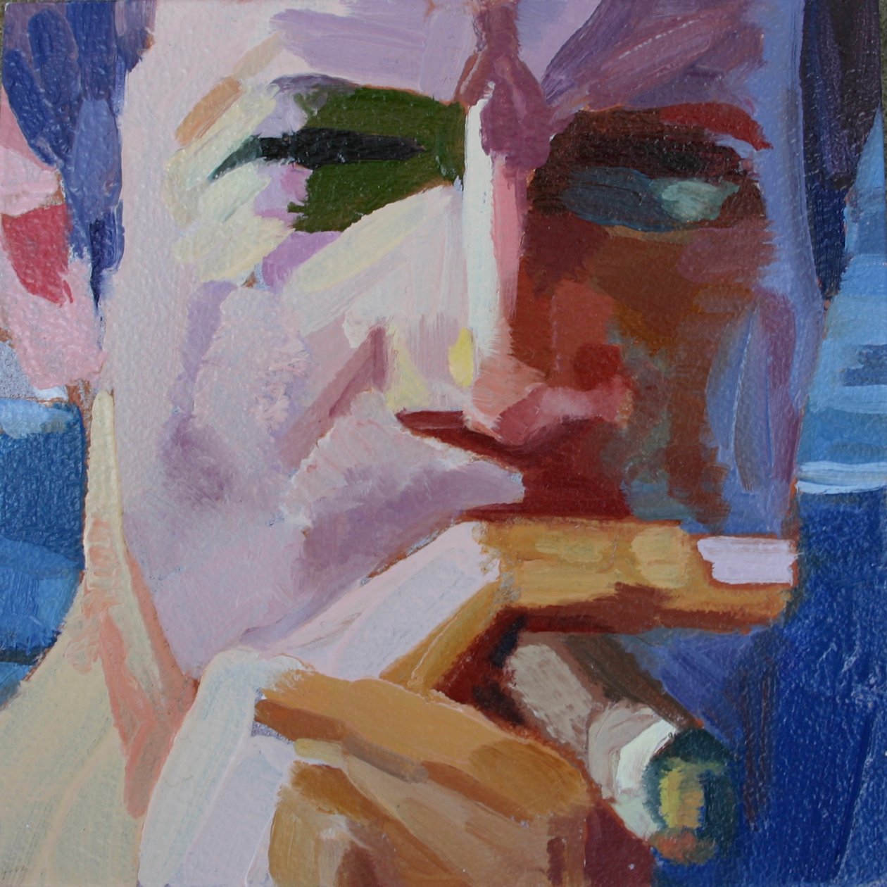 "Face 20", 2012 de Barbara Hoogeweegen