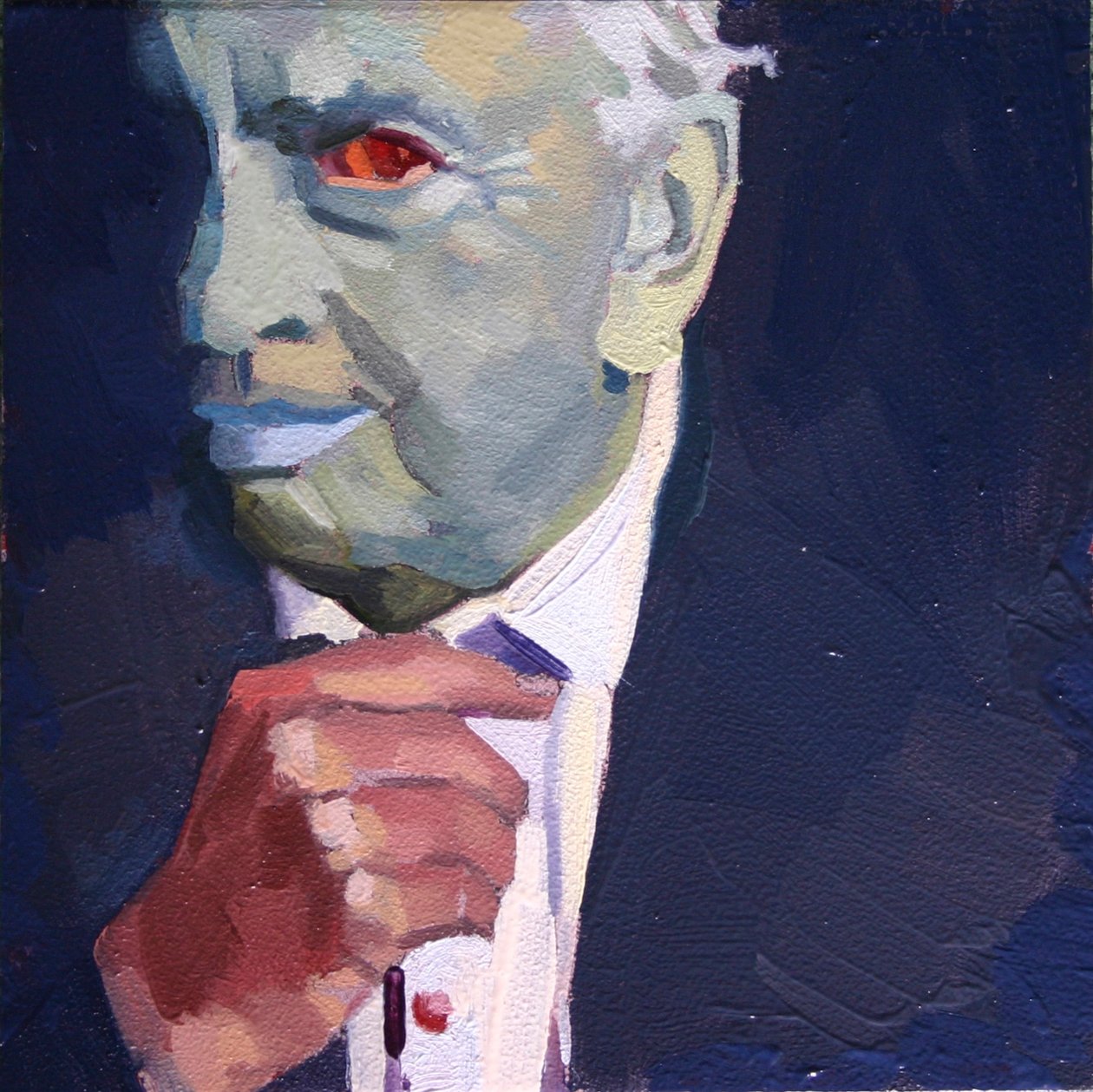 "Face 6", 2012 de Barbara Hoogeweegen