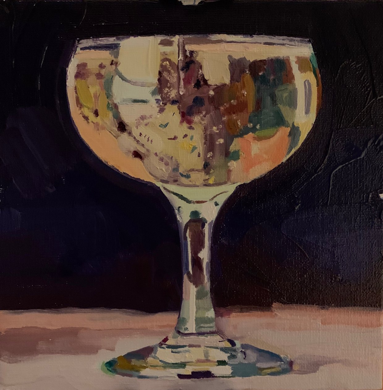 Não recebo pontapés de champanhe, 2019 de Barbara Hoogeweegen