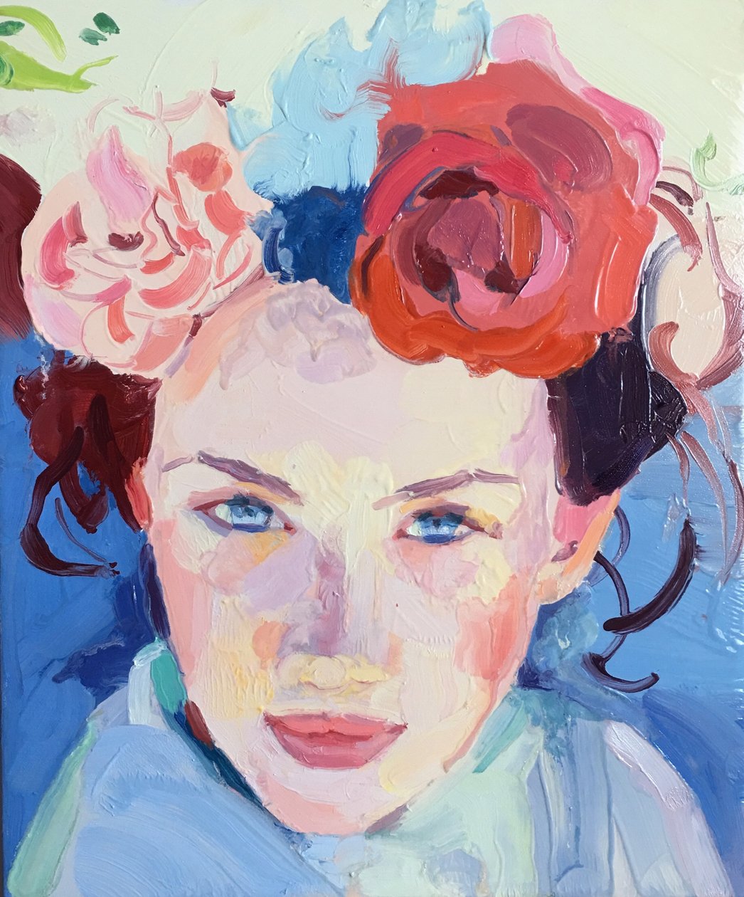 "As rosas são vermelhas", 2018 de Barbara Hoogeweegen