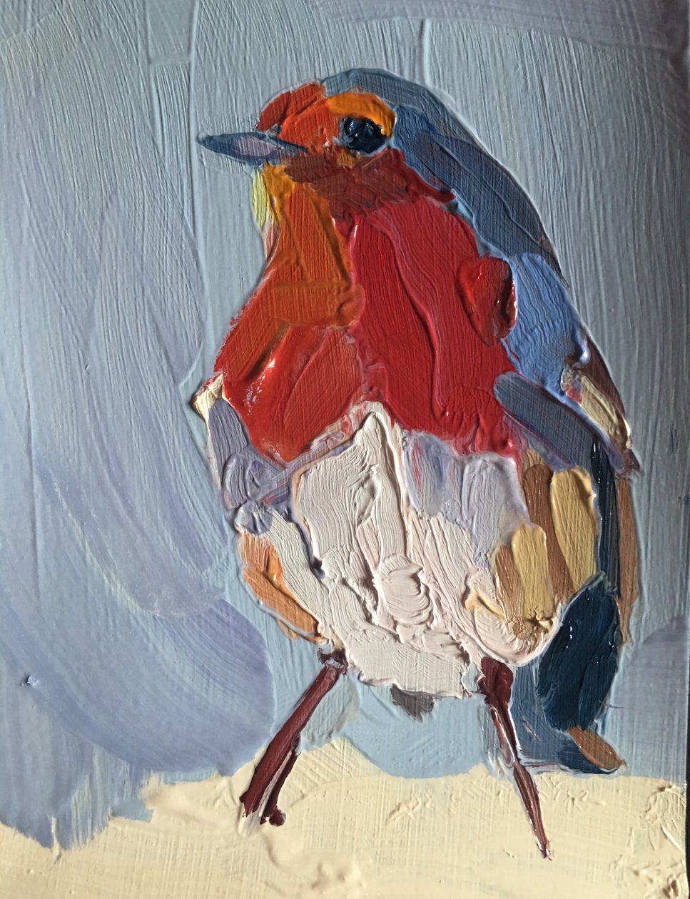 robin, 2016 de Barbara Hoogeweegen