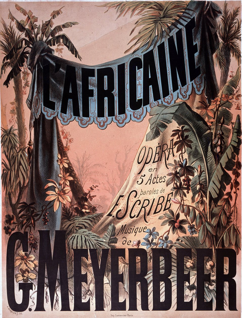 Cartaz da ópera "L